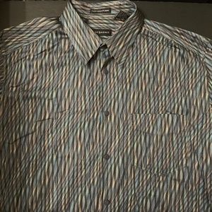 Jhane Barnes Long-Sleeved Shirt Colorful Abstract